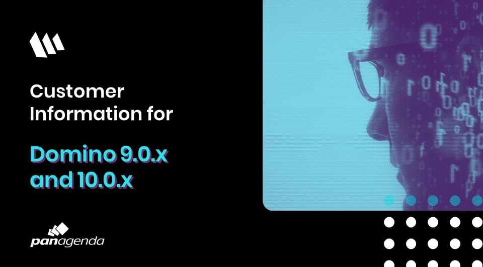 Customer Information for Domino 9.0.x and 10.0.x