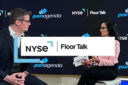 panagenda bei NYSE Floor Talk von New York Stock Exchange